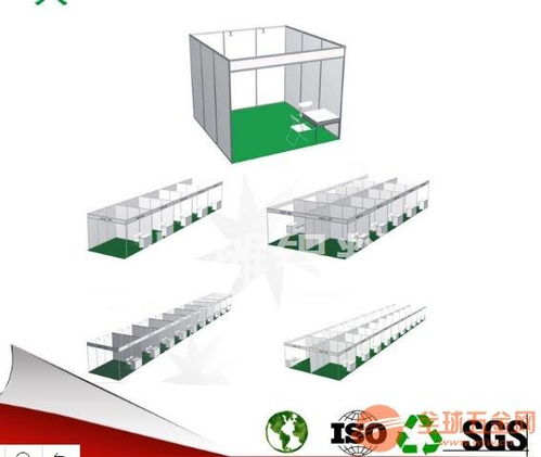 專業(yè)展覽服務 展銷會標攤鋁料配件與八棱柱展板的制作與應用